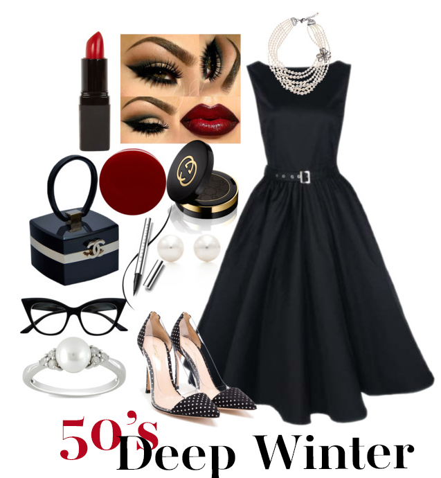 Vintage fashion for Deep Winter