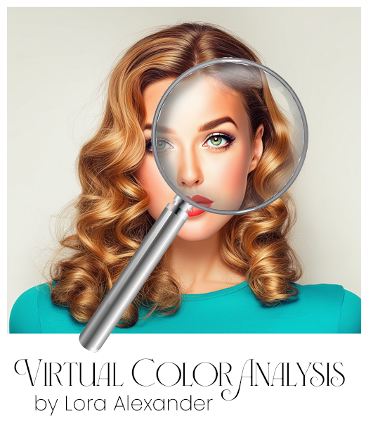 New Virtual Color Analysis icon banner girl
