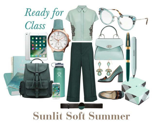 Back to school clothes for soft summer deep Back to school clothes for soft summer deep