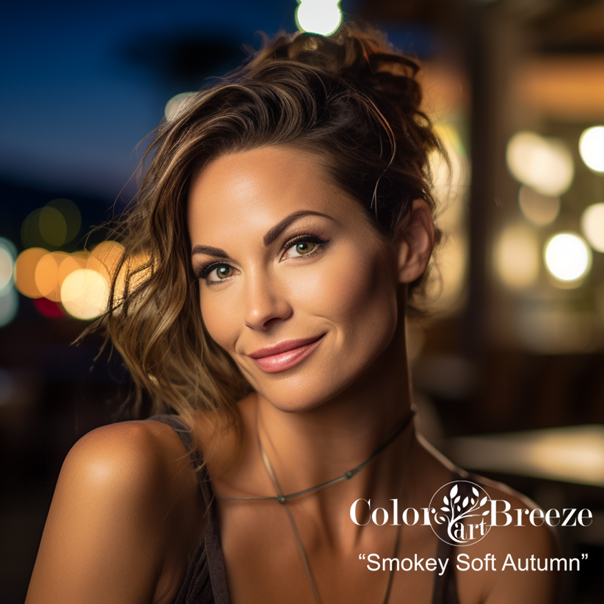 Smokey Soft Autumn woman