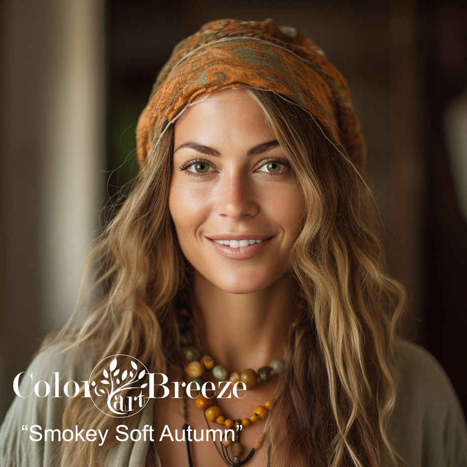 Smokey Soft Autumn hippy style.