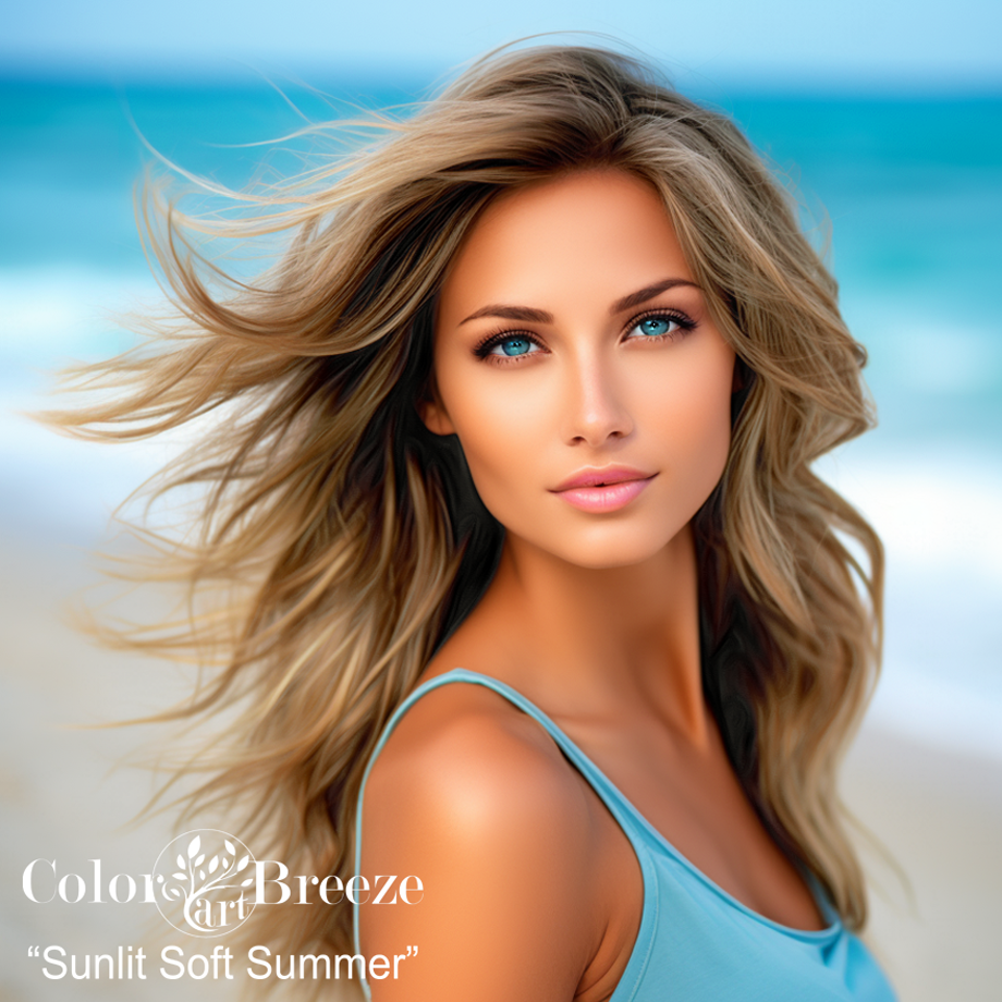 ColorBreeze Art example of Sunlit Soft Summer