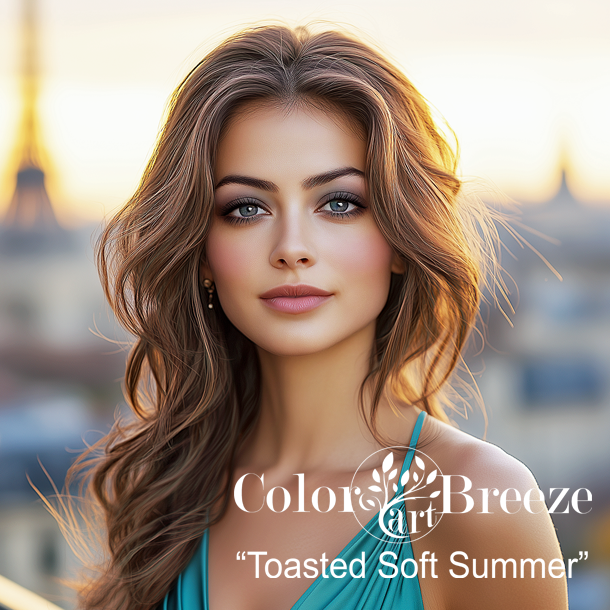 Young Toasted Soft Summer in Paris.