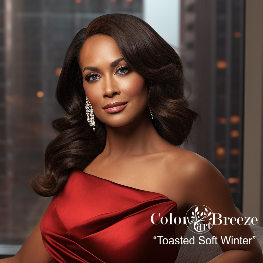 Example of a Woman of Color who is a Toasted Soft Winter.