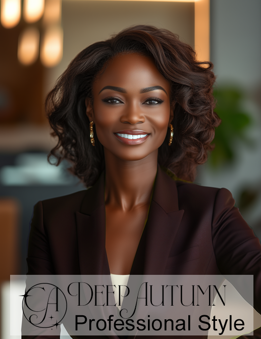Professional Woman of Color in the Professional Style Personality