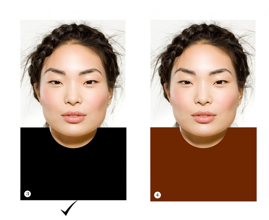 Face Flash Card Deep Winter woman