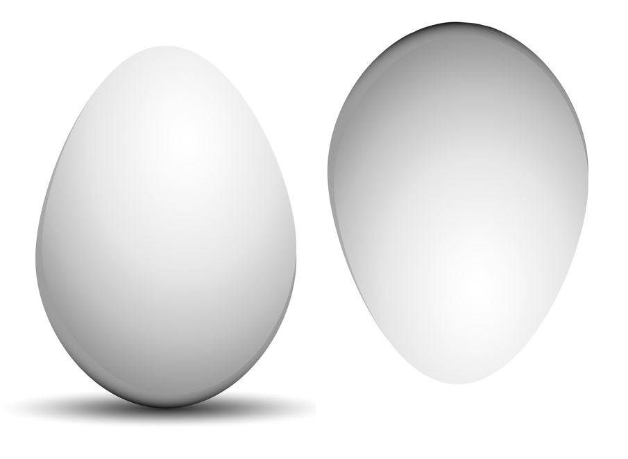 Face Shape Egg Upside down Face Shape Egg Upside down