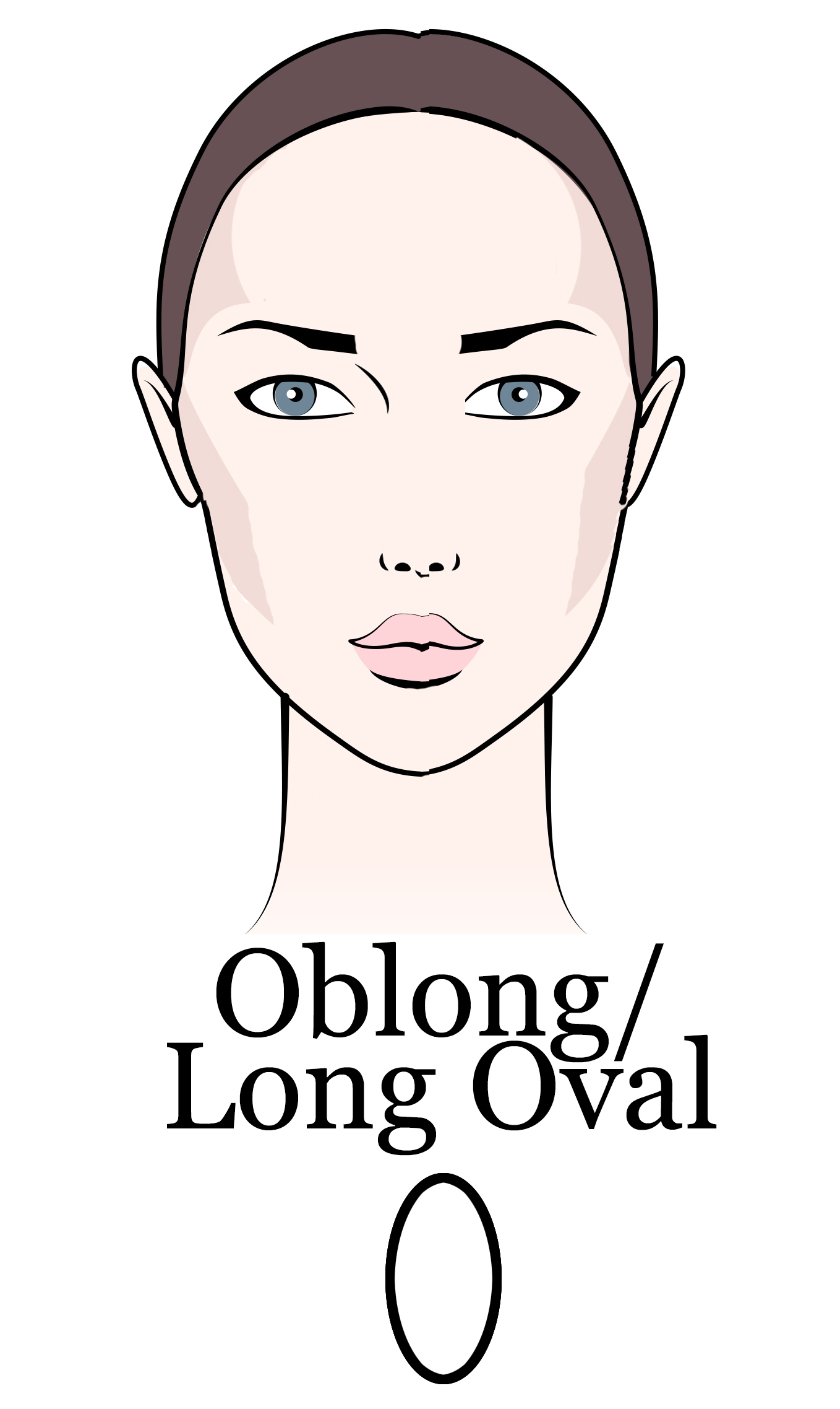 Face Shape Long Oval or Oblong
