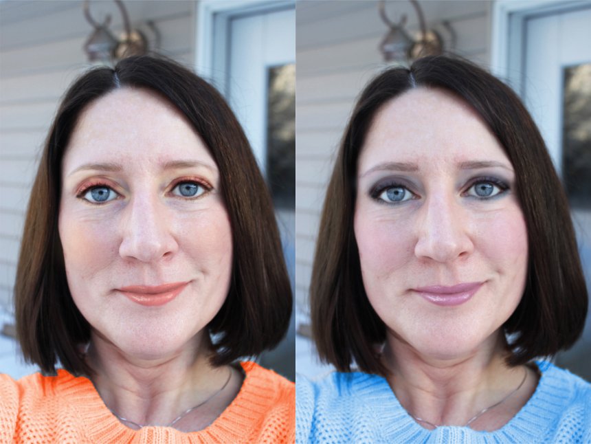 Real women color analysis case spring colors wrong.