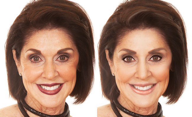 Mature Deep Autumn woman makeunder