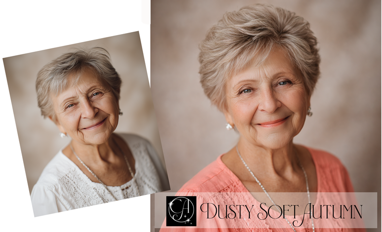 Mature Dusty Soft Autumn ai makeover Mature Dusty Soft Autumn ai makeover
