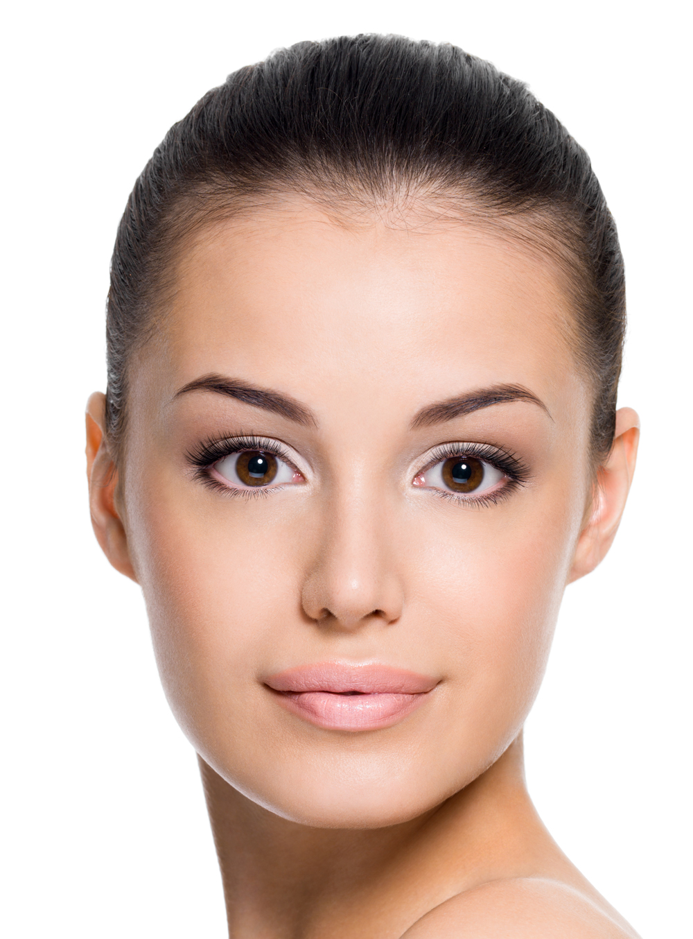 Oval Face Real Woman example Oval Face Real Woman example