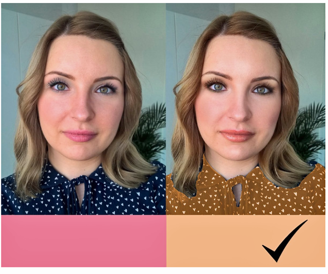 Real woman case #10 warm vs cool colors Real woman case #10 warm vs cool colors