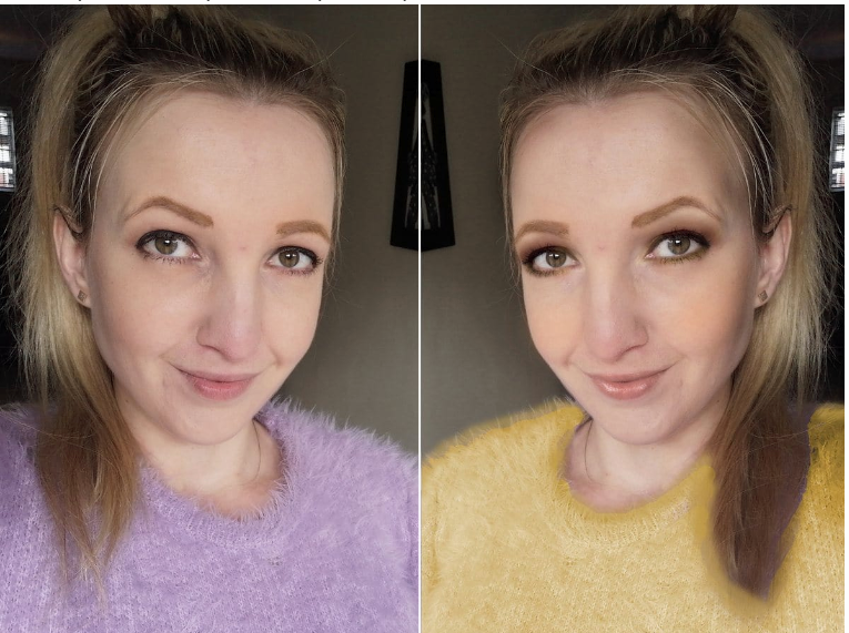 Real Woman case 9 test warm vs cool colors Real Woman case 9 test warm vs cool colors