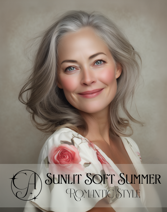 A Romantic Style Sunlit Soft Summer