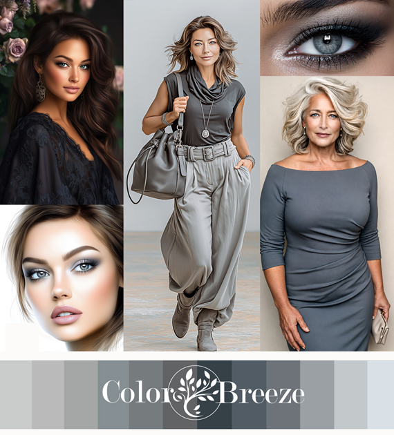 Montage of ugly color grey