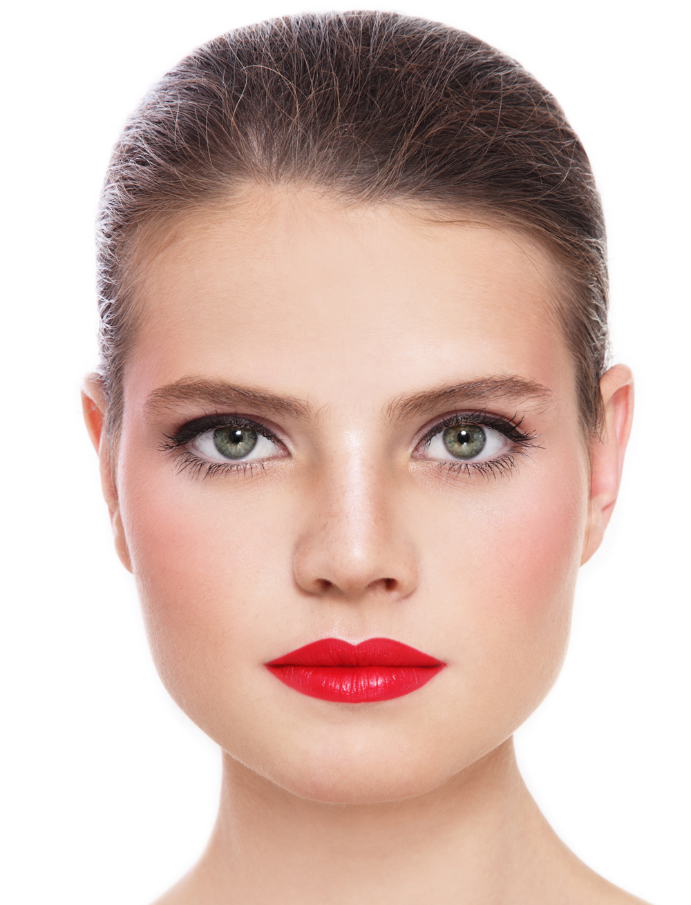 Square Face Shape woman Square Face Shape woman