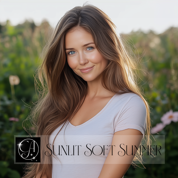 Sunlit Soft Summer Color Analysis 