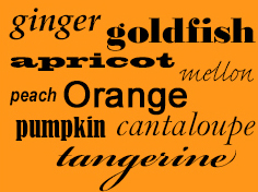 The Color Orange Names The Color Orange Names