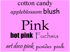 The Color Blue names The Color Blue names