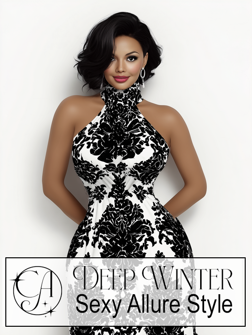 Sexy Alluring Style on a Deep Winter